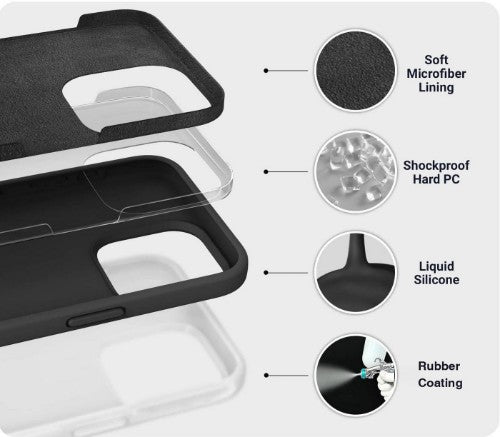 eSTUFF ES67150056-BULK mobile phone case Cover Black