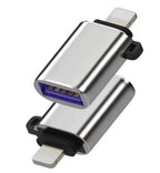 Microconnect MC-LIGHTUSB3 USB cable USB 3.2 Gen 1 (3.1 Gen 1) Lightning USB A Silver