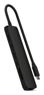 Satechi ST-P7SK interface hub USB Type-C 10000 Mbit/s Black