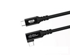 Microconnect USB3.2CC015-A USB cable USB 3.2 Gen 2x2 0.15 m USB C Black