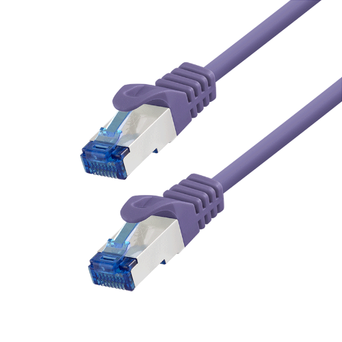 LogiLink C6A049S networking cable Purple 1.5 m Cat6a S/FTP (S-STP)