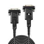 Lindy 40m Fibre Optic Hybrid Micro-HDMI 18G Cable with Detachable HDMI and DVI Connectors