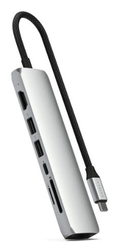 Satechi ST-P7SS interface hub USB Type-C 10000 Mbit/s Silver
