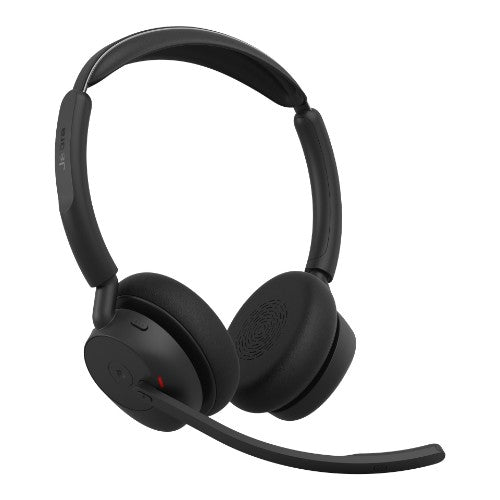 Jabra Evolve3 45 MS - USB-C with Dongle - Stereo (Charging Stand)
