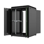 Lanview RDL22U88BL rack cabinet 22U Freestanding rack Black