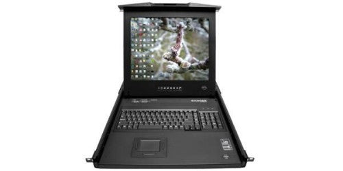 ADDER RD1916 rack console 48.3 cm (19") 1280 x 1024 pixels Metal Black 1U
