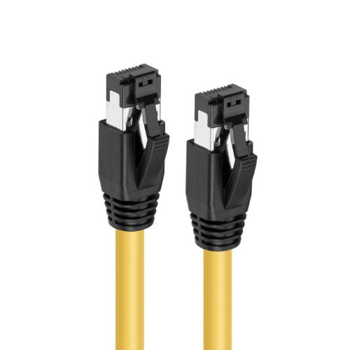 Microconnect MC-SFTP8075Y networking cable Yellow 7.5 m Cat8.1 S/FTP (S-STP)