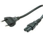 Value 19.99.2094 power cable Black 5 m CEE7/16 C7 coupler