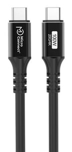 Microconnect USB3.2CC3 USB cable USB 3.2 Gen 2x2 3 m USB C 100 W Black