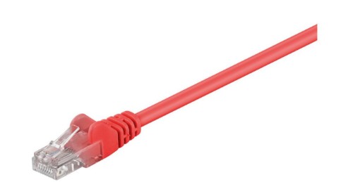 Microconnect B-UTP503R networking cable Red 3 m Cat5e U/UTP (UTP)