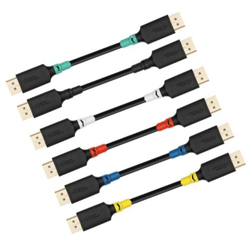Microconnect MC-DP-MMG-200LSZH DisplayPort cable 2 m Black