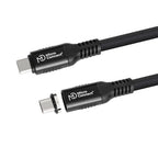 Microconnect MC-LS-USB4CC0.15 USB cable USB4 Gen 3x2 0.15 m USB C 240 W Black
