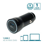 Mobilis 020017 mobile device charger Smartphone, Tablet Black Cigar lighter Fast charging Auto