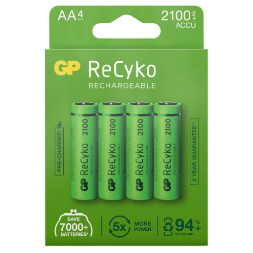 GP Batteries ReCyko Rechargeable battery AA Nickel-Metal Hydride (NiMH)