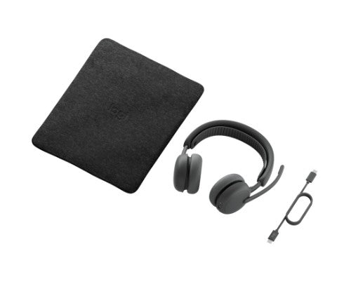 Logitech Zone Wireless 2 ES Headset Wired & Wireless Head-band Calls/Music USB Type-C Bluetooth Graphite