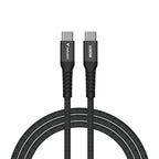 Verbatim Sync & Charge Magnetic Cable - 100W USB-C to USB-C 120 cm Black