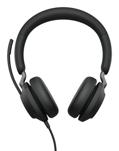 Jabra Evolve2 40 SE Headset Wired Head-band Office/Call center USB Type-C / USB Type-A Black