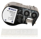 Brady M4C-1000-595-CL-WT printer label Translucent, White Self-adhesive printer label