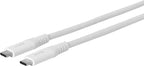 eSTUFF ES604102 USB cable USB 3.2 Gen 2 (3.1 Gen 2) 1.5 m USB C White