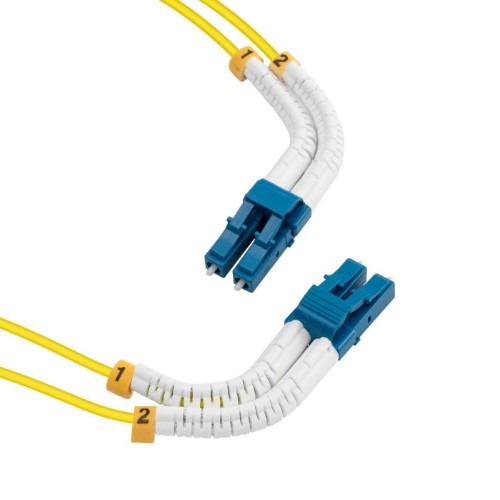Lanview LVO231408-FLEX InfiniBand/fibre optic cable 3 m LC Yellow