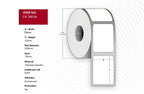 Capture CA-76014 printer label White