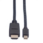 VALUE Mini DisplayPort Cable, Mini DP-HDTV, M/M, 3 m