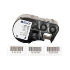 Brady M4-90-422 printer label Black, White Self-adhesive printer label