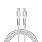 Verbatim Sync & Charge Magnetic Cable - 100W USB-C to USB-C 120 cm Grey