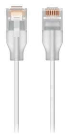 Ubiquiti UACC-Cable-Patch-EL-2M-W networking cable Translucent, White Cat6