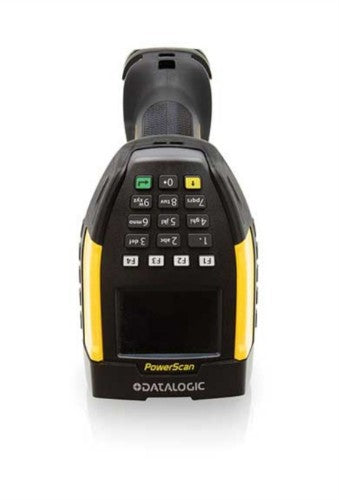 Datalogic PM9600-DKHP910RK10 barcode reader Handheld bar code reader 1D/2D Laser Black, Yellow