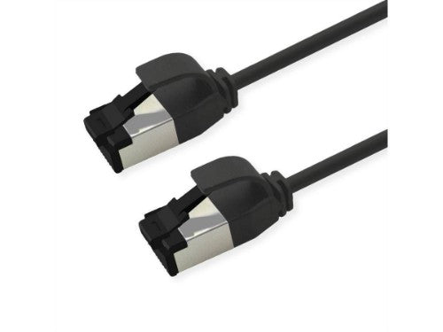 ROLINE 21.15.3450 networking cable Black 0.5 m Cat8.1 S/FTP (S-STP)