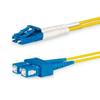 Lanview LVO231491 InfiniBand/fibre optic cable 1 m LC SC Yellow