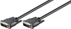 Microconnect MONCC2 DVI cable 2 m DVI-D Black