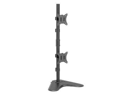 Equip 17"-32" Dual Vertical Monitor Tabletop Stand