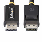 StarTech.com 2m DisplayPort 2.1 Cable, VESA Certified DP40 DisplayPort Cable w/UHBR10/HDR/HDCP 2.2, 8K 60Hz/4K 144Hz w/DSC 1.2a, 40Gbps, DP 2.1 Cable, UHD Monitor Cord, M/M