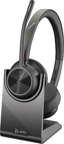 HP Poly Voyager 4320-M Microsoft Teams Certified Headset +BT700 dongle +Charging Stand