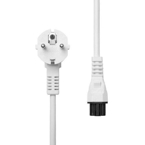 Microconnect PE010830W power cable Black 3 m Power plug type E+F C5 coupler