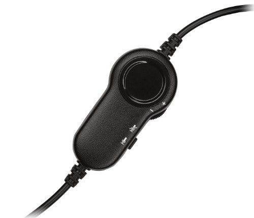 Logitech 981-000587 headphones/headset Wired Head-band Office/Call center Black