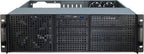 Inter-Tech 3U-30248 Rack Black, Stainless steel