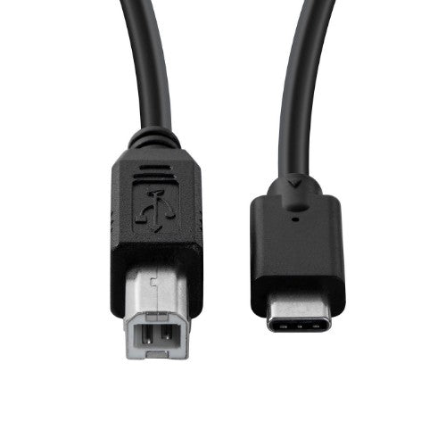 Microconnect USB3.1C2B1 USB cable USB 2.0 1 m USB C USB B Black