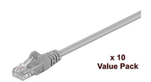 Microconnect V-UTP5005VP networking cable Grey 0.5 m Cat5e U/UTP (UTP)