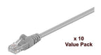 Microconnect V-UTP5005VP networking cable Grey 0.5 m Cat5e U/UTP (UTP)