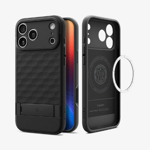 Spigen Parallax S (MagFit) iPhone 17 Pro Case Matte Black