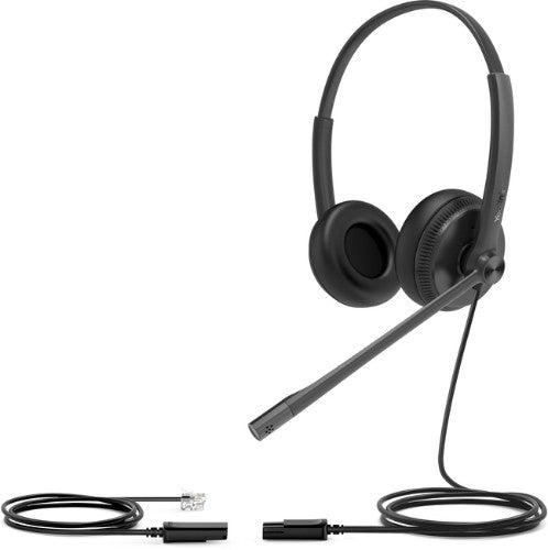 Yealink YHS34 Headset Wired Head-band Calls/Music Black