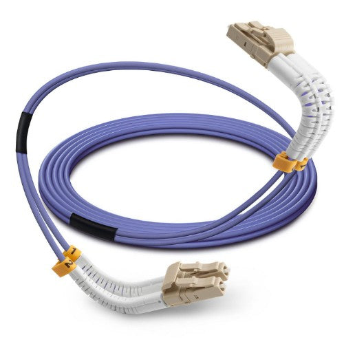 Lanview LVO2318005-FLEX InfiniBand/fibre optic cable 0.5 m LC Purple