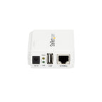StarTech.com 1 Port USB Wireless N Network Print Server with 10/100 Mbps Ethernet Port - 802.11 b/g/n - TAA