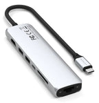 Satechi ST-P7SS interface hub USB Type-C 10000 Mbit/s Silver