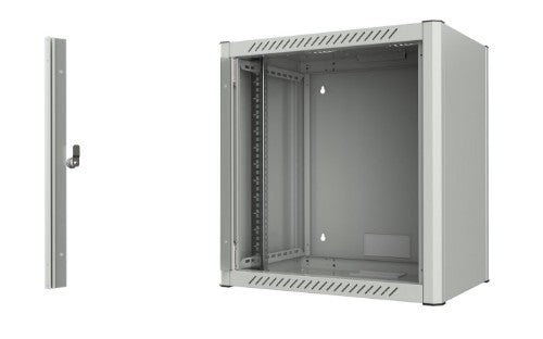 Lanview RWM12U45WH rack cabinet 12U Wall mounted rack White