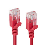 Microconnect V-UTP6A02R-SLIM networking cable Red 2 m Cat6a U/UTP (UTP)