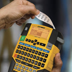 DYMO Rhino 4200 Industrial Label Maker Kit Case | QWERTY Keyboard & Time-Saving Hot Keys | Durable Label Printer for Job Sites and Heavy-Duty Labelling Jobs
